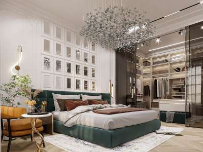 Ý tưởng thiết kế phòng ngủ đẹp và sang trọng tại Quận 1 - HCM
